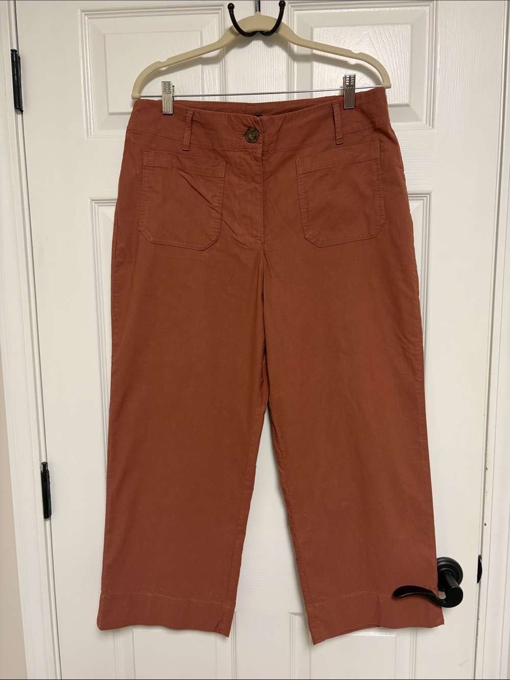 Nicole Miller Wide Leg Crop Pants